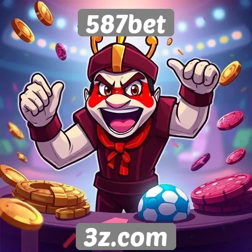 Novidade no site 587bet atrai novos usuários